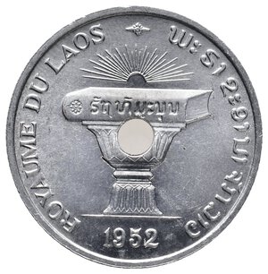 reverse: LAOS - 50 Cents 1952
