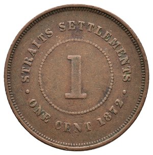 obverse: STRAITS SETTLEMENTS -Victoria queen - 1 Cent 1872