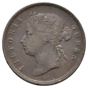 reverse: STRAITS SETTLEMENTS -Victoria queen - 1 Cent 1875