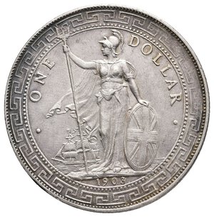 obverse: STRAITS SETTLEMENTS - Dollar argento 1903 RARA