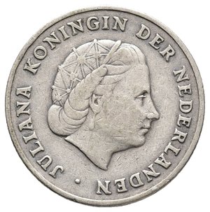 reverse: ANTILLE OLANDESI - 1 Gulden argento 1962