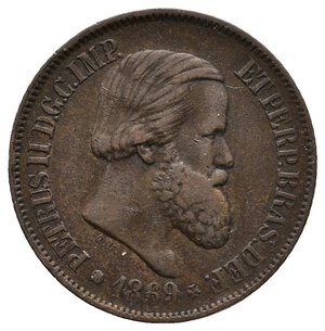 reverse: BRASILE - 20 Reis 1869