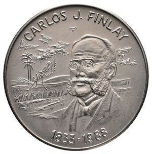 obverse: CUBA - 1 Peso 1988 Finlay