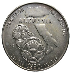 obverse: CUBA - 1 Peso 1990 ITALIA 90