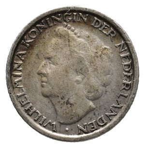 reverse: CURACAO - 1/10 Gulden argento 1948