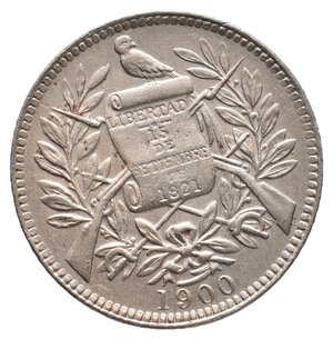 reverse: GUATEMALA - 1 Real 1900