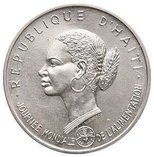 reverse: HAITI - 50 Gourdes argento 1981 Giornata dell Alimentazione
