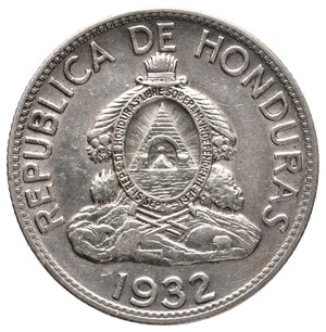 obverse: HONDURAS - 1 Lempira argento 1932