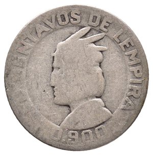obverse: HONDURAS - 50 Centavos de Lempira argento 1932
