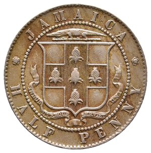 obverse: JAMAICA - Edward VII - Half penny 1906