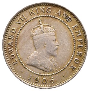 reverse: JAMAICA - Edward VII - Half penny 1906