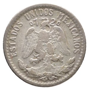 reverse: MESSICO - 20 Centavos argento 1920