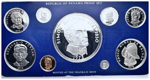 obverse: PANAMA - Set 1975 in confezione originale