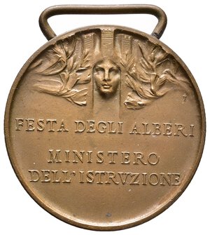 obverse: medaglia Festa degli Alberi - diam.42 mm