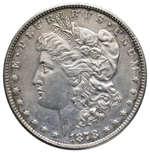 obverse: U.S.A. - Morgan Dollar argento 1878S Tracce di pulizia SPL