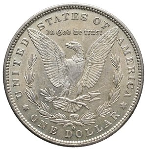 reverse: U.S.A. - Morgan Dollar argento 1881 O SPL FDC