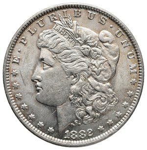 obverse: U.S.A. - Morgan Dollar argento 1882 O  SPL