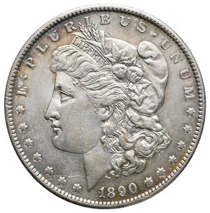 obverse: U.S.A. - Morgan Dollar argento 1890 S SPL+
