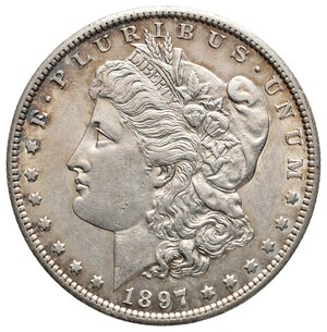 obverse: U.S.A. - Morgan Dollar argento 1897 S SPL/FDC