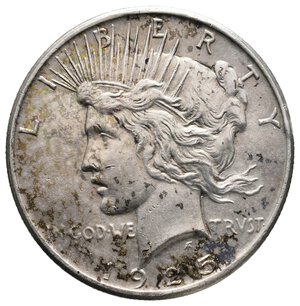 obverse: U.S.A. - Peace Dollar argento 1925