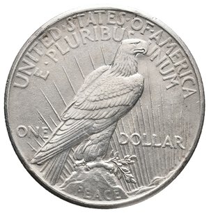 reverse: U.S.A. - Peace Dollar argento 1925