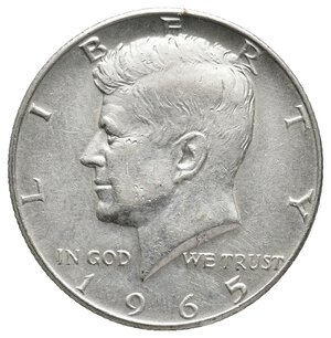 obverse: U.S.A. - Half Dollar Kennedy argento 1965