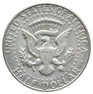 reverse: U.S.A. - Half Dollar Kennedy argento 1965