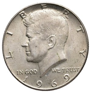 obverse: U.S.A. - Half Dollar Kennedy argento 1969 D