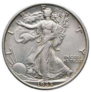 obverse: U.S.A. - Half Dollar Liberty argento 1935