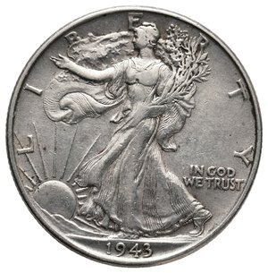 obverse: U.S.A. - Half Dollar Liberty argento 1943
