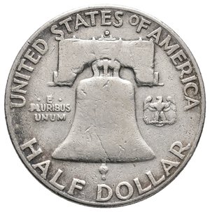 reverse: U.S.A. - Half Dollar Franklyn argento 1951 D