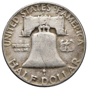 reverse: U.S.A. - Half Dollar Franklyn argento 1952