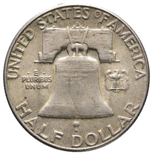 reverse: U.S.A. - Half Dollar Franklyn argento 1954 S
