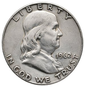 obverse: U.S.A. - Half Dollar Franklyn argento 1962 D