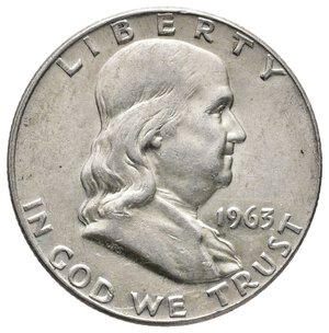 obverse: U.S.A. - Half Dollar Franklyn argento 1963 D