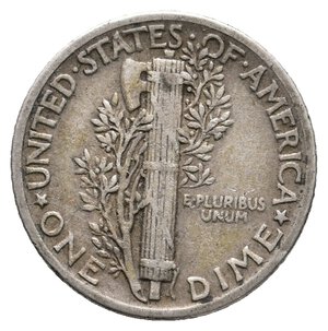 reverse: U.S.A. - Dime Mercury argento 1941