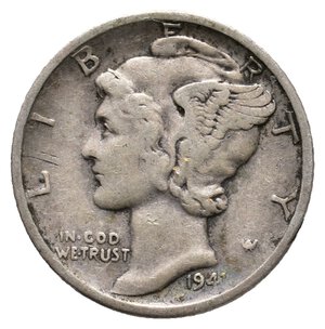 obverse: U.S.A. - Dime Mercury argento 1941 S