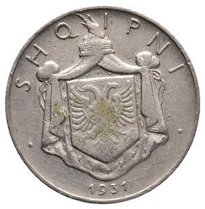 reverse: ALBANIA - Zog - 1/2 Lek 1931
