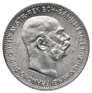 reverse: AUSTRIA - Franz Joseph - 1 Corona argento 1914