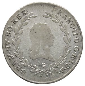 reverse: AUSTRIA - Francesco II - 20 Kreuzer 1802 G