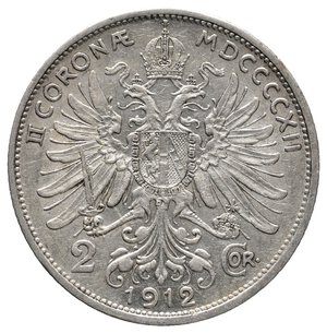 obverse: AUSTRIA - Franz Joseph -2 Corone argento 1912