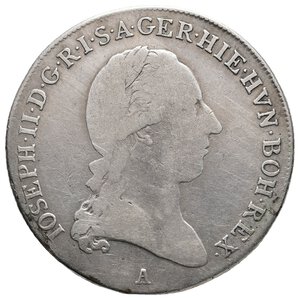 reverse: AUSTRIA -  Joseph  II Half Thaler  argento 1790 A