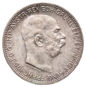 reverse: AUSTRIA - Franz Joseph - 1 Corona argento 1915
