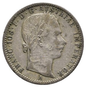 reverse: AUSTRIA - Franz Joseph - 1/4 Florin argento 1859 A  