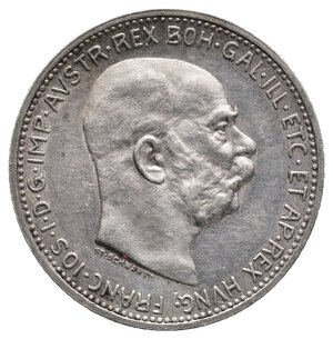 reverse: AUSTRIA - Franz Joseph - 1 Corona argento 1912