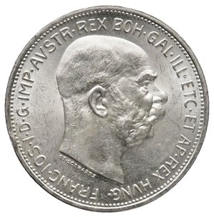 reverse: AUSTRIA - Franz Joseph - 2 Corone argento 1913