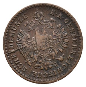 reverse: AUSTRIA - 5/10  kreuzer 1881