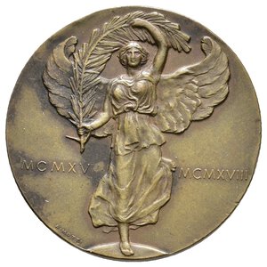 obverse: Medaglia della regia zecca in onore ai suoi caduti 1921 - diam.36 mm