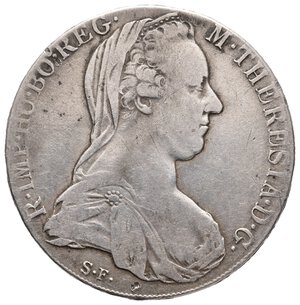 reverse: AUSTRIA - Maria Teresa - tallero argento 1780
