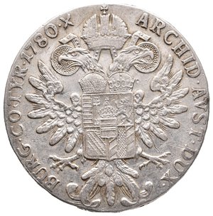 obverse: AUSTRIA - Maria Teresa - tallero argento 1780